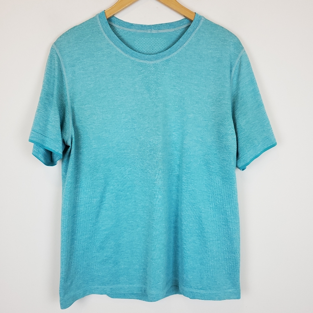 Lululemon Metal Vent Tech Short Sleeve Performance T-shirt - Blue